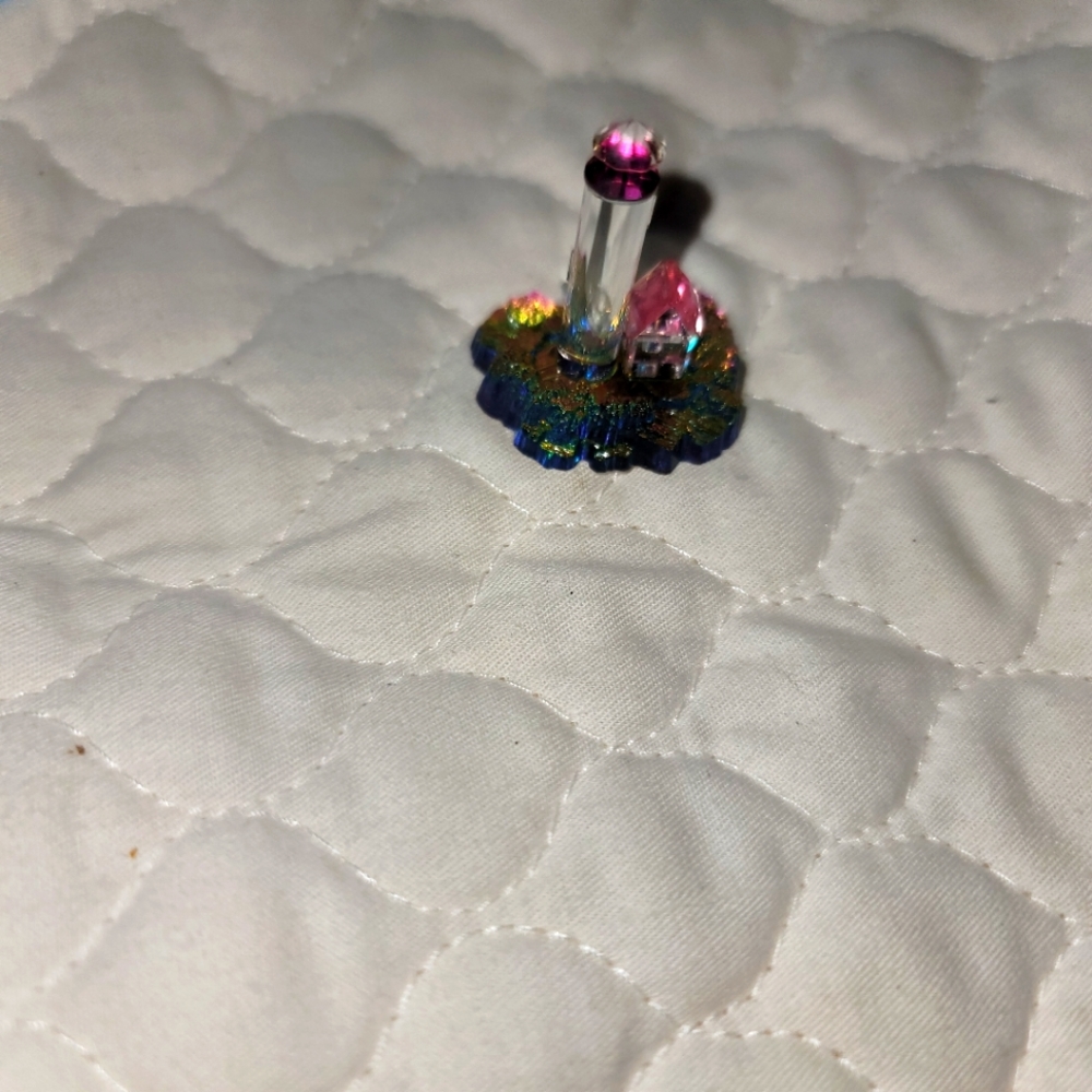 Collectible Crystal World Lighthouses Good Condition No boxes